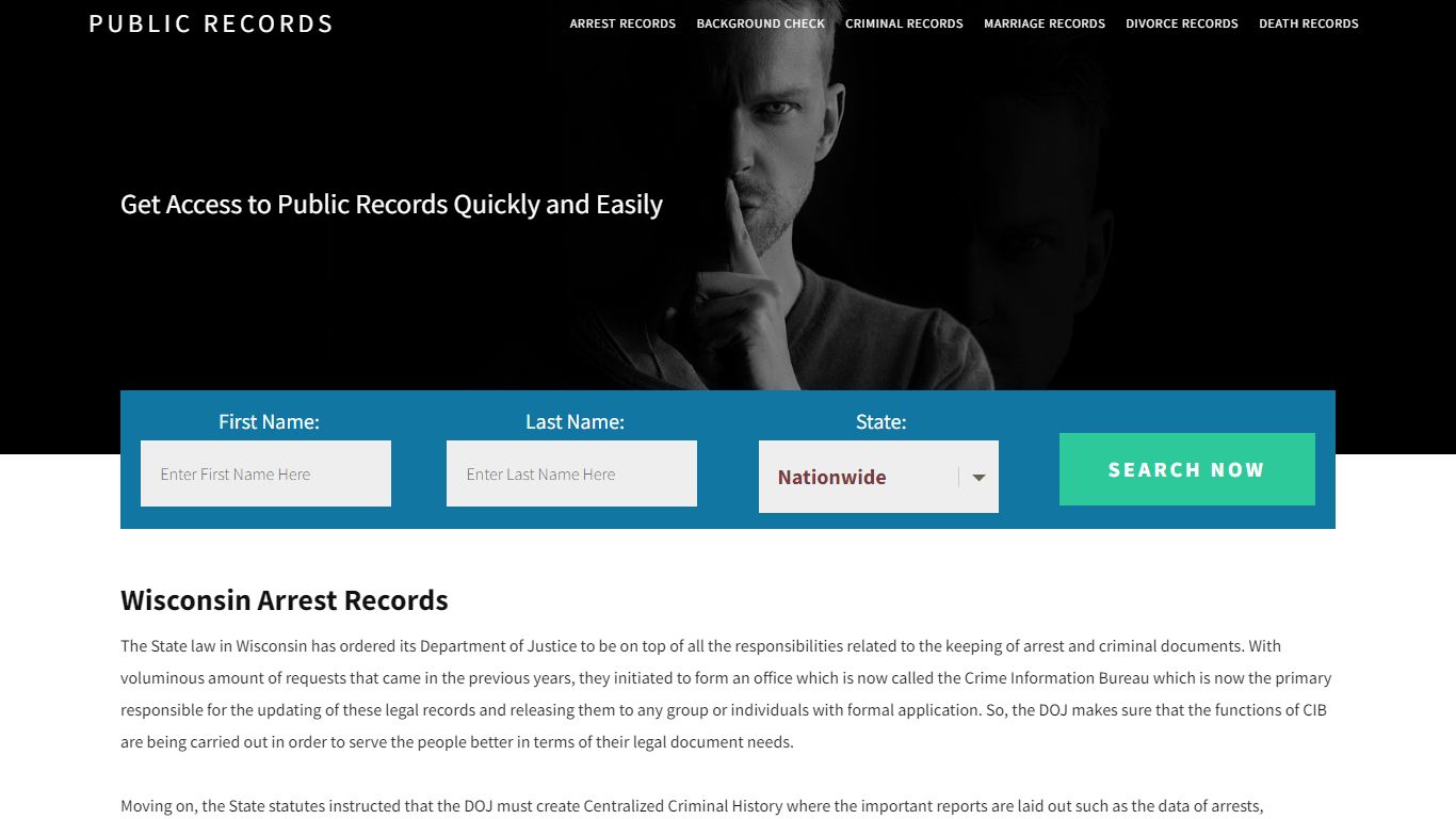 Wisconsin Arrest Records | Get Instant Reports On People